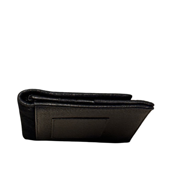 GUCCI Bamboo Suede and Leather Wallet - Picture 5 of 9